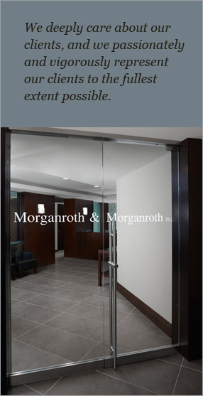 We deeply care about our clients, and we passionately and vigorously represent our clients to the fullest extent possible